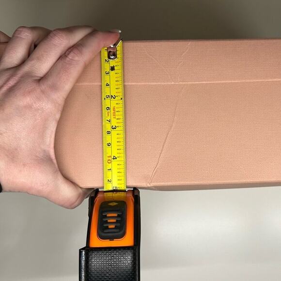 Miu Miu | Empty Shoe Box w/ 1 Dust bag | Peach | H 7 x W 13 x D 5 inch - Picture 13 of 16